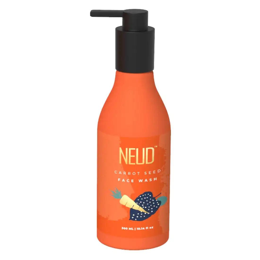 NEUD Carrot Seed Face Wash for Men and Women Gives You Clean Aromatherapy Experience - everteen-neud.com