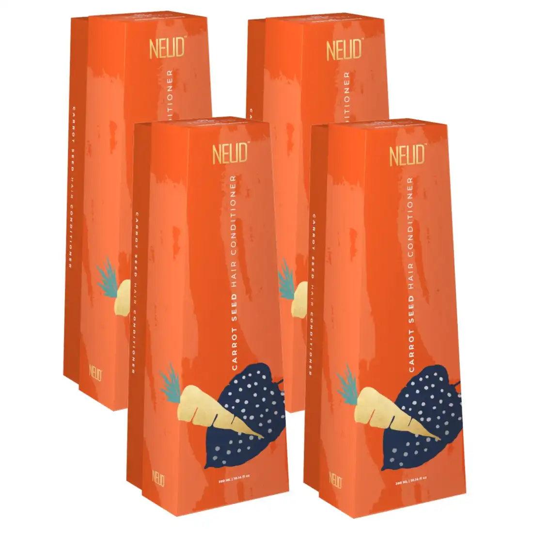 Buy 4 Packs NEUD Carrot Seed Hair Conditioner 300ml for Men and Women - everteen-neud.com