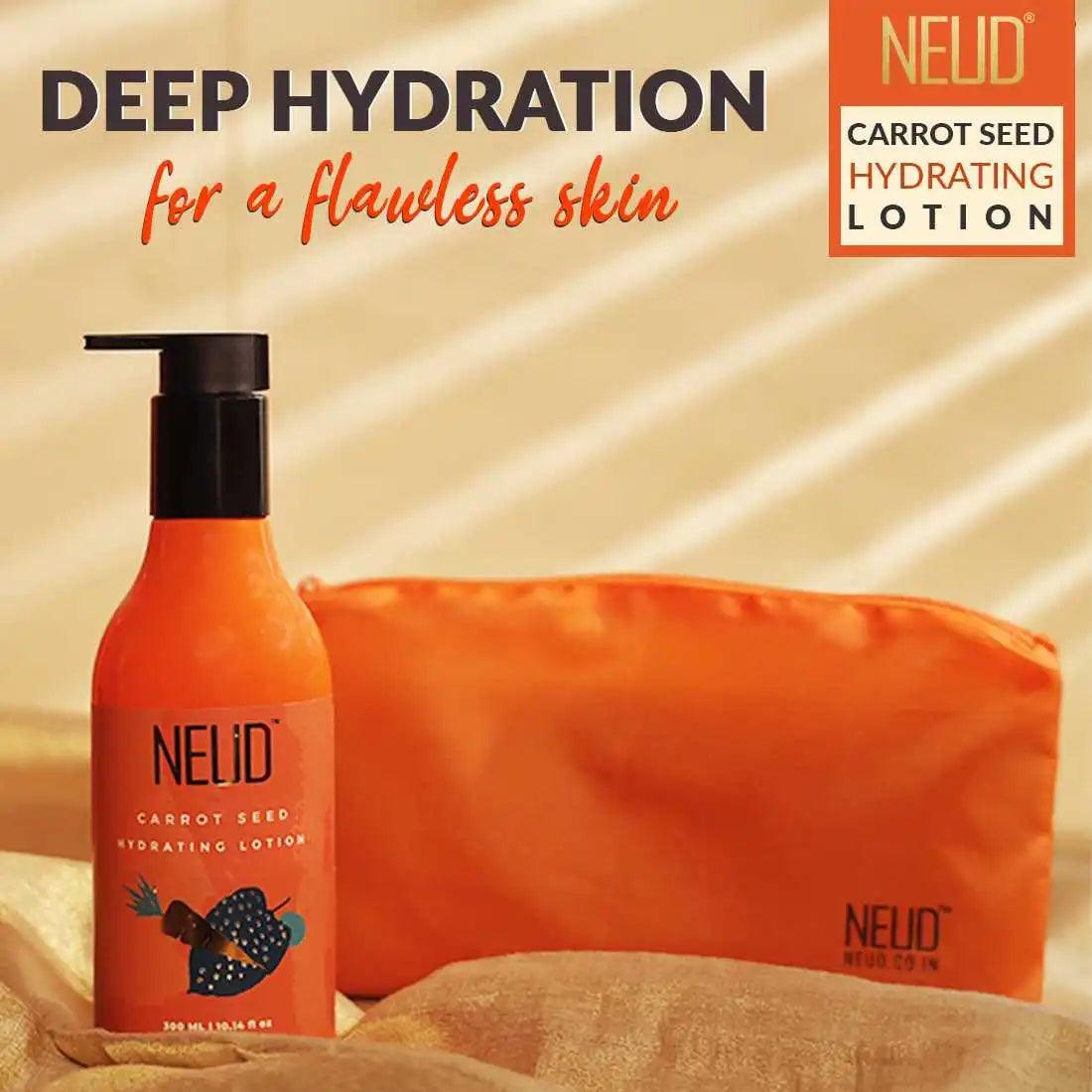 NEUD Carrot Seed Hydrating Lotion Gives Deep Moisturization For a Flawless Skin - everteen-neud.com