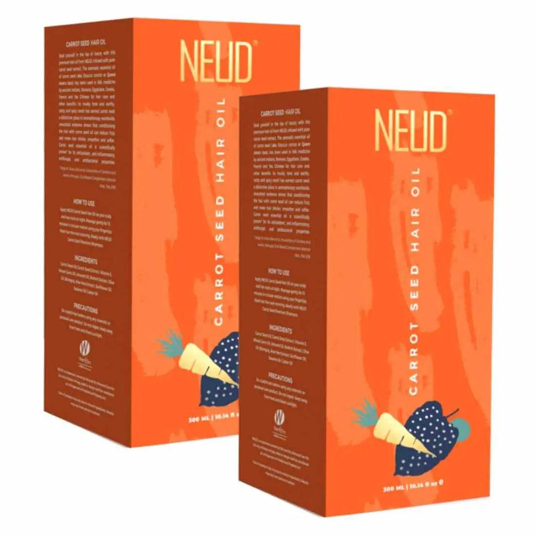NEUD Carrot Seed Premium Hair Oil for Men & Women - 300ml 9559682300300