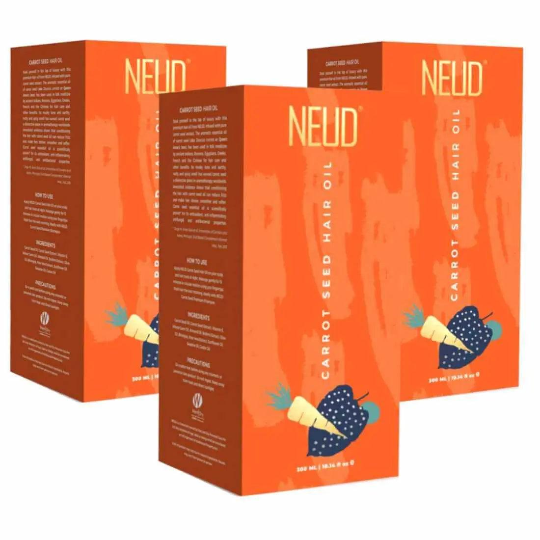 NEUD Carrot Seed Premium Hair Oil for Men & Women - 300ml 9559682300478