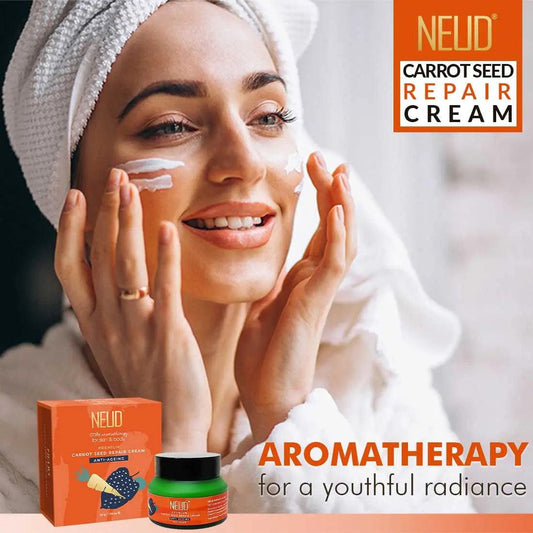 NEUD Carrot Seed Premium Skin Repair Cream for Men & Women - 50g