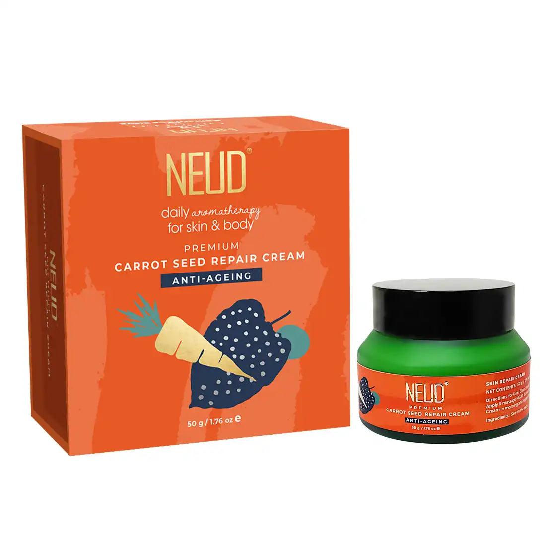 Buy 1 Pack NEUD Carrot Seed Premium Skin Repair Cream 50g for Men and Women - everteen-neud.com