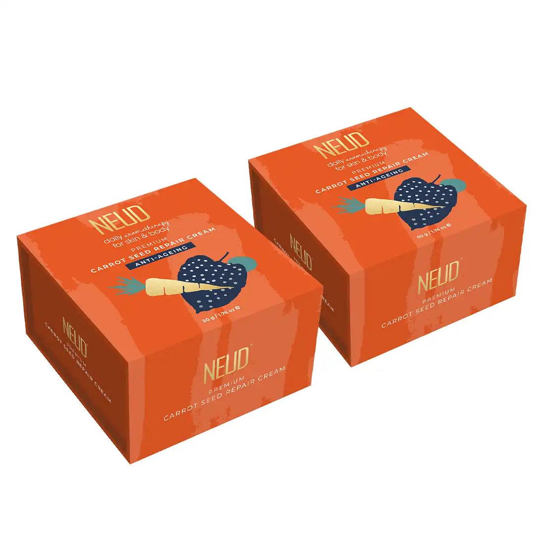 Buy 2 Packs NEUD Carrot Seed Premium Skin Repair Cream 50g for Men and Women - everteen-neud.com