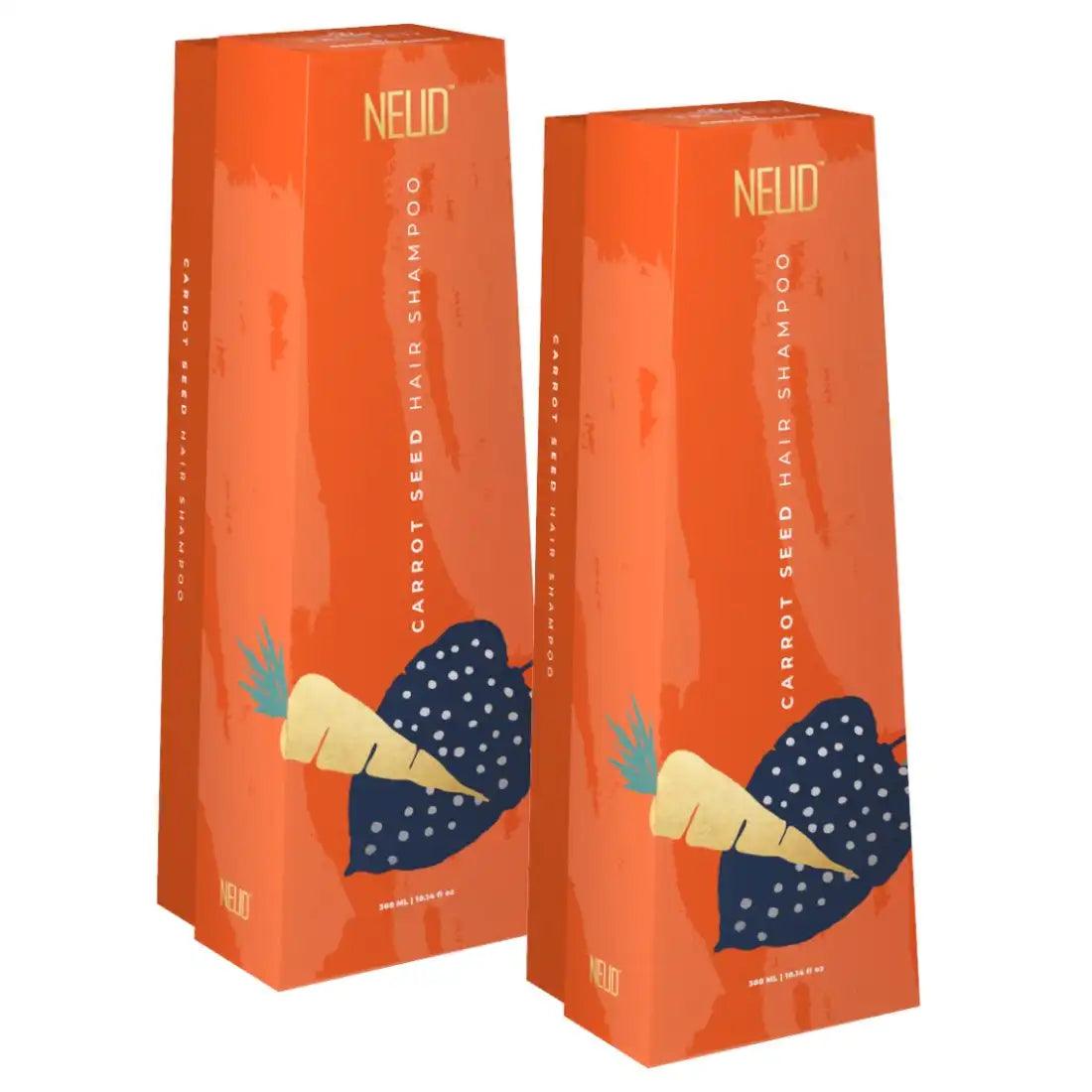 Buy 2 Packs NEUD Carrot Seed Shampoo 300 ml for Men and Women - everteen-neud.com