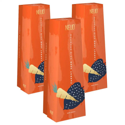 Buy 3 Packs NEUD Carrot Seed Shampoo 300 ml for Men and Women - everteen-neud.com