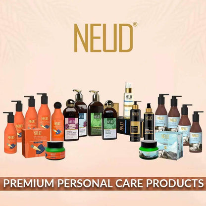 NEUD Combo: Carrot Seed Shampoo & Hair Conditioner for Men & Women (300 ml Each) 8903540012248