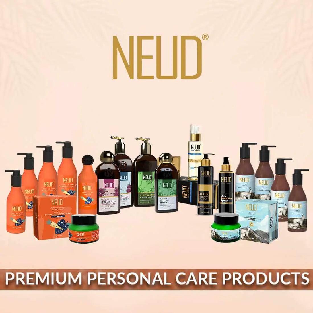 NEUD Combo: Hair Remover Spray and Natural Hair Inhibitor for Men and Women 8903540011852