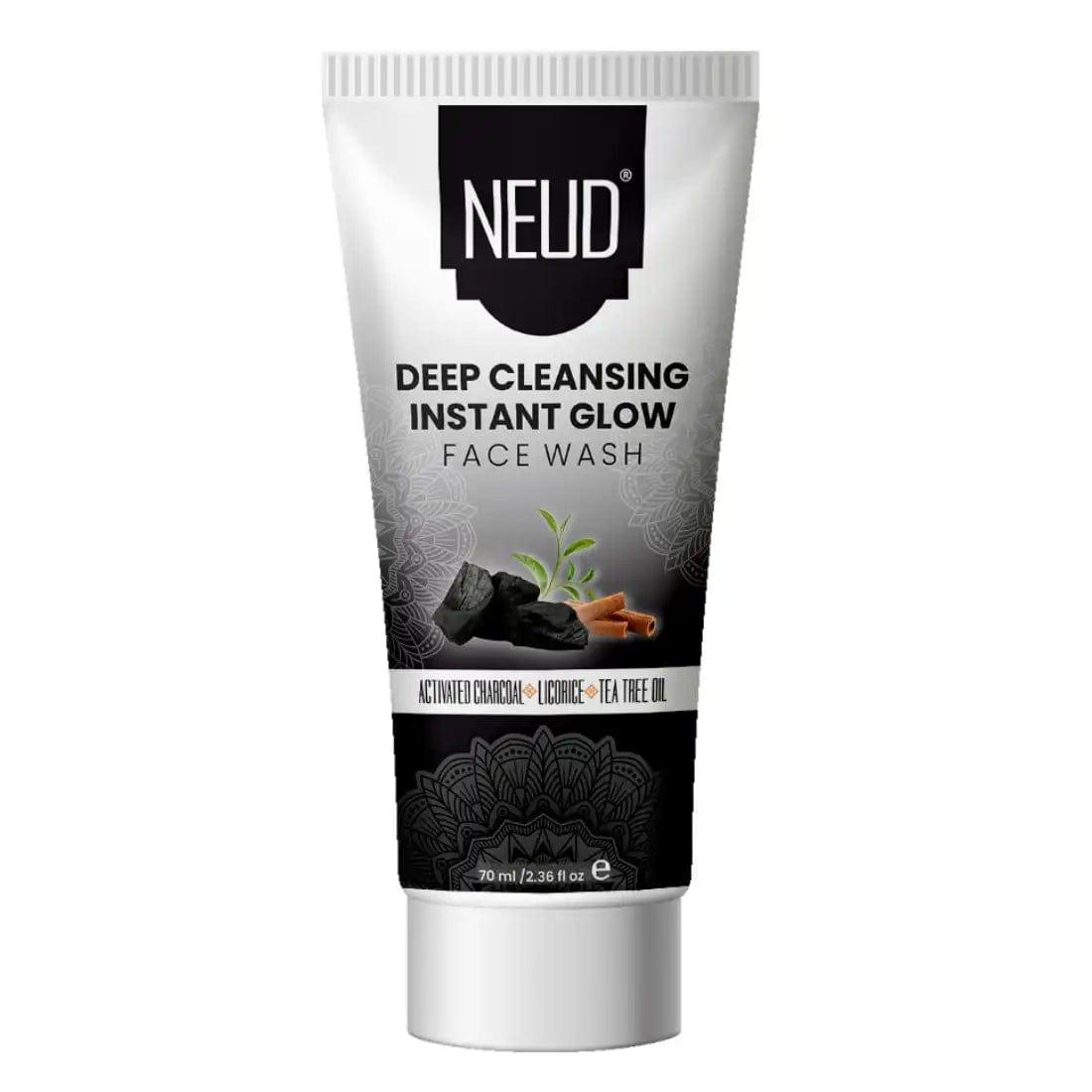 Buy 1 Pack NEUD Deep Cleansing Instant Glow Face Wash for Men and Women - 70ml