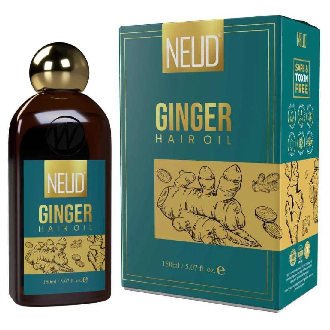 NEUD Ginger Hair Oil for Men & Women - 150 ml 8906116280584