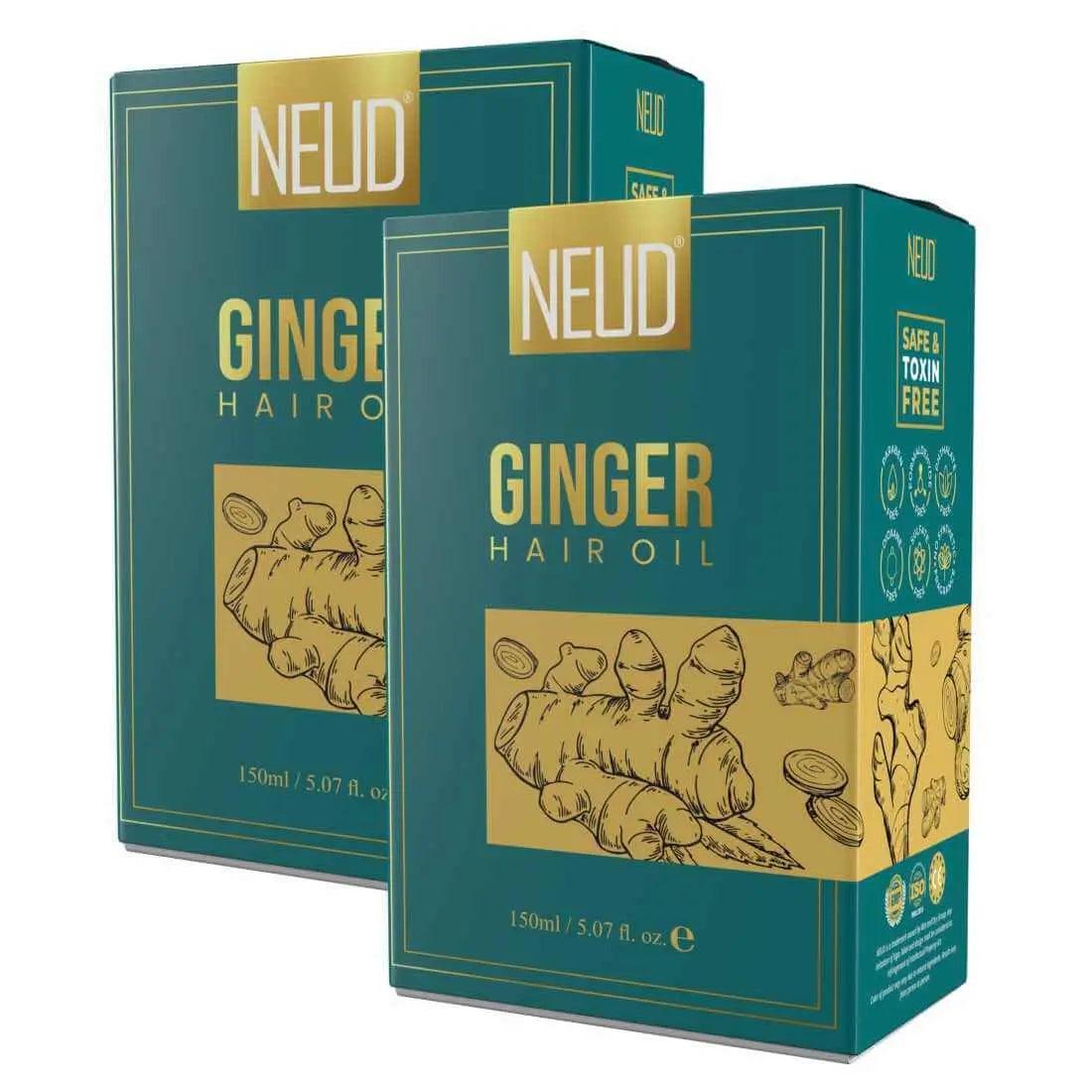NEUD Ginger Hair Oil for Men & Women - 150 ml 9559682306722