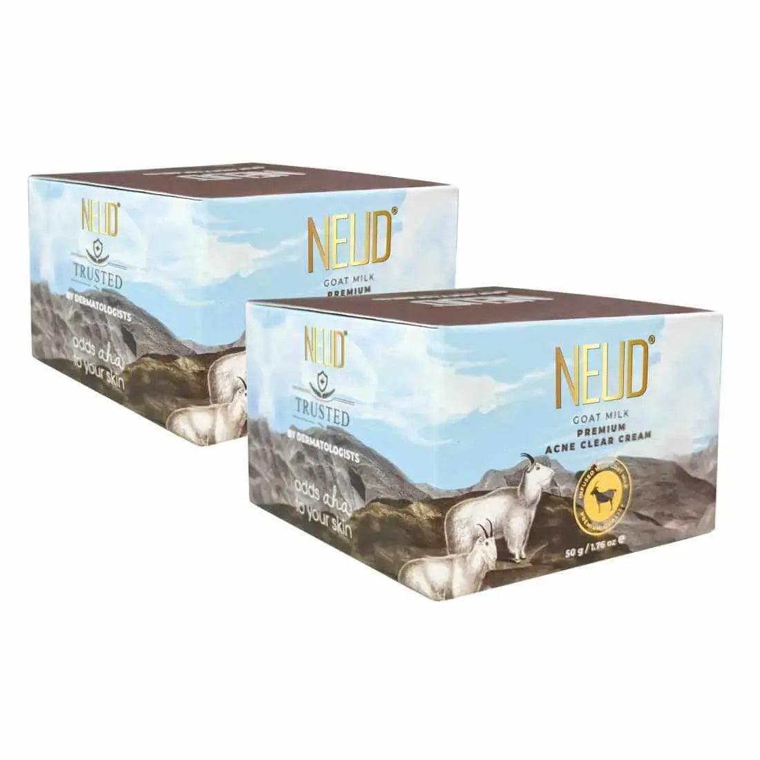 NEUD Goat Milk Acne Clear Cream for Men & Women - 50 g 9559682312280