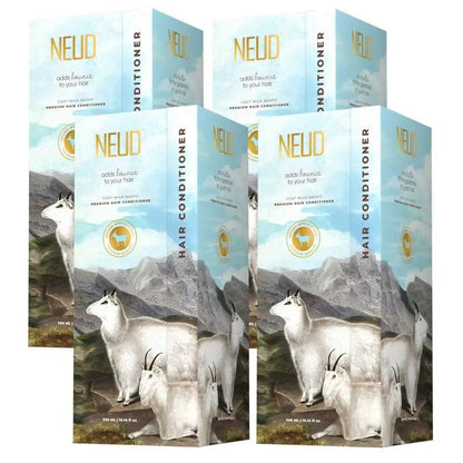 Buy 4 Packs NEUD Goat Milk Volumizing Hair Conditioner 300 ml for Men and Women -  everteen-neud.com