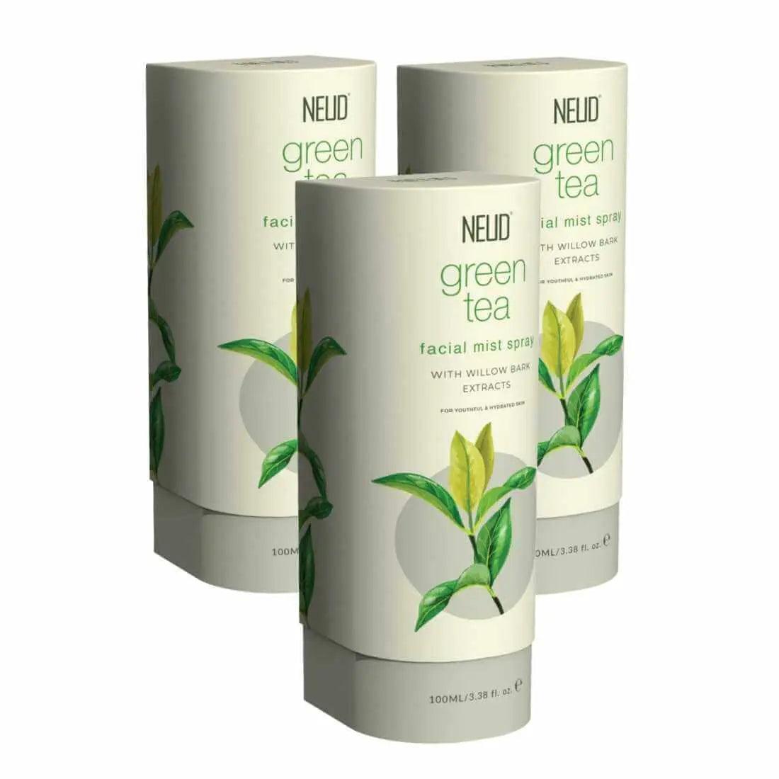NEUD Green Tea Facial Mist Spray For Youthful & Hydrated Skin - 100 ml 9559682313966