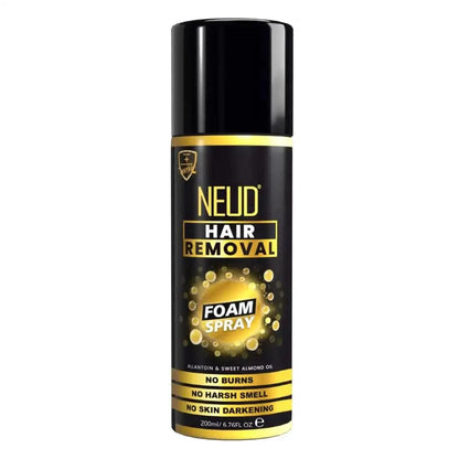 NEUD Hair Removal Foam Spray with No Burns, Harsh Smell or Skin Darkening - 200ml 8906116281499