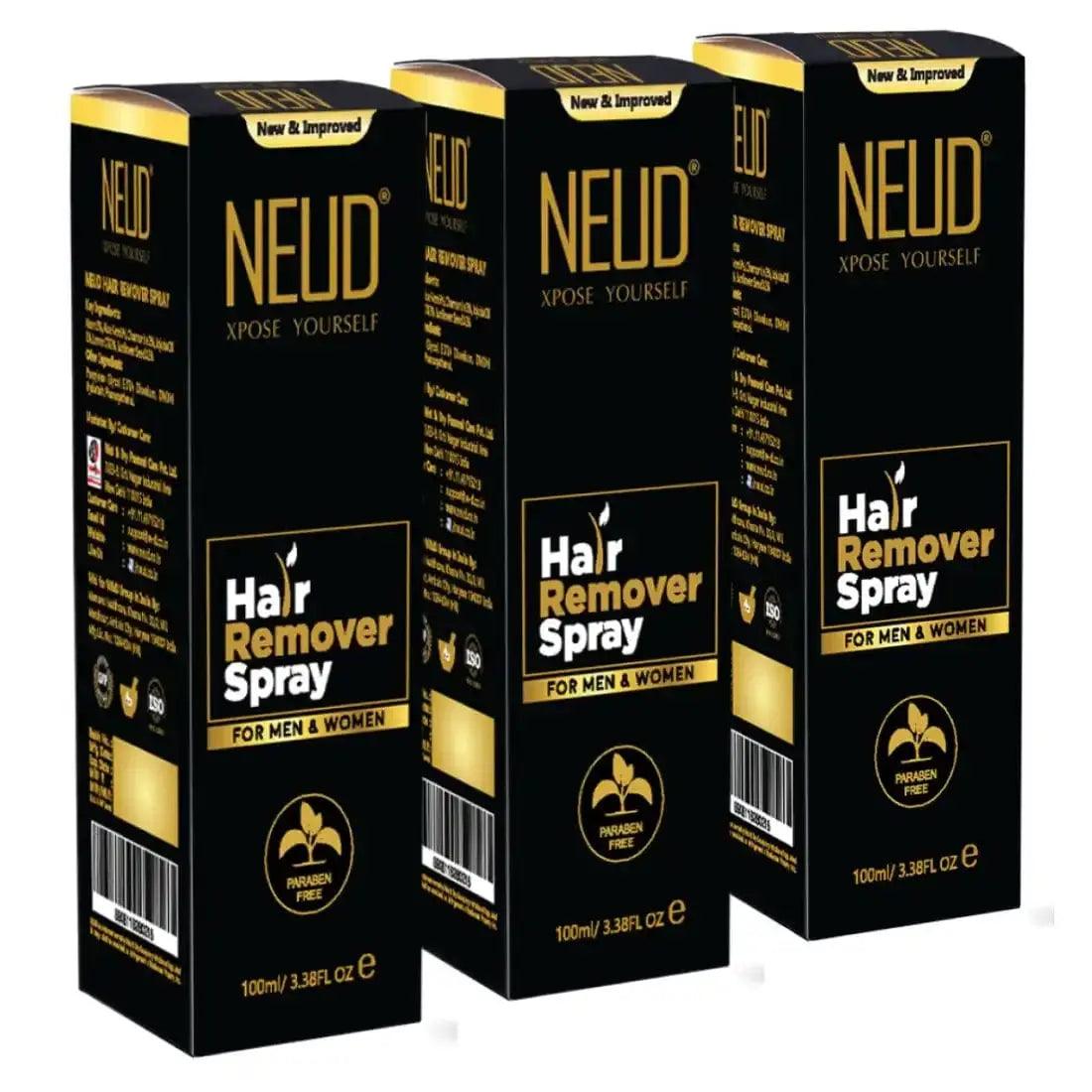 NEUD Hair Remover Spray with Retarding Effect of Natural Bio-Actives for Men & Women - 100 ml 8903540011579