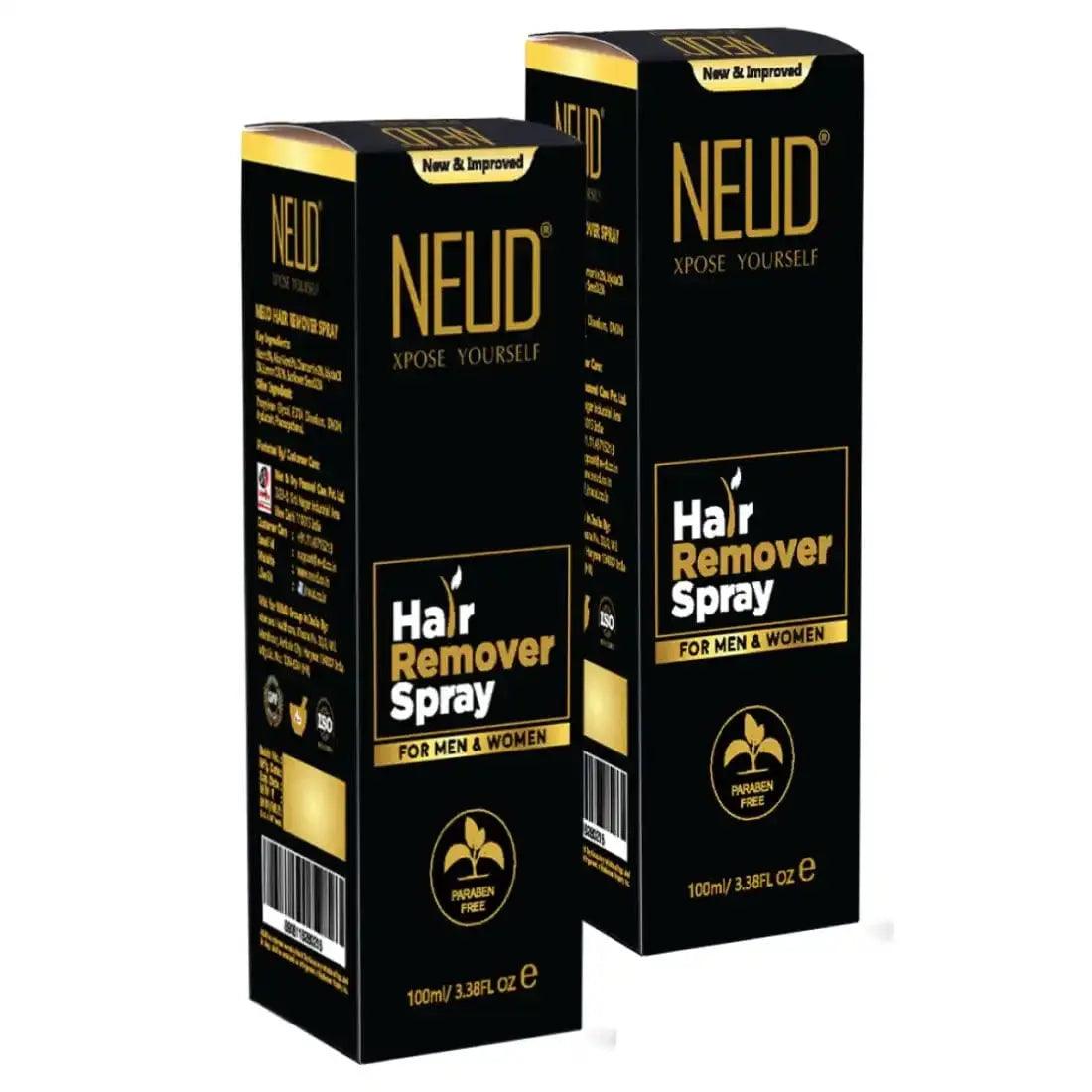 NEUD Hair Remover Spray with Retarding Effect of Natural Bio-Actives for Men & Women - 100 ml 8903540011562
