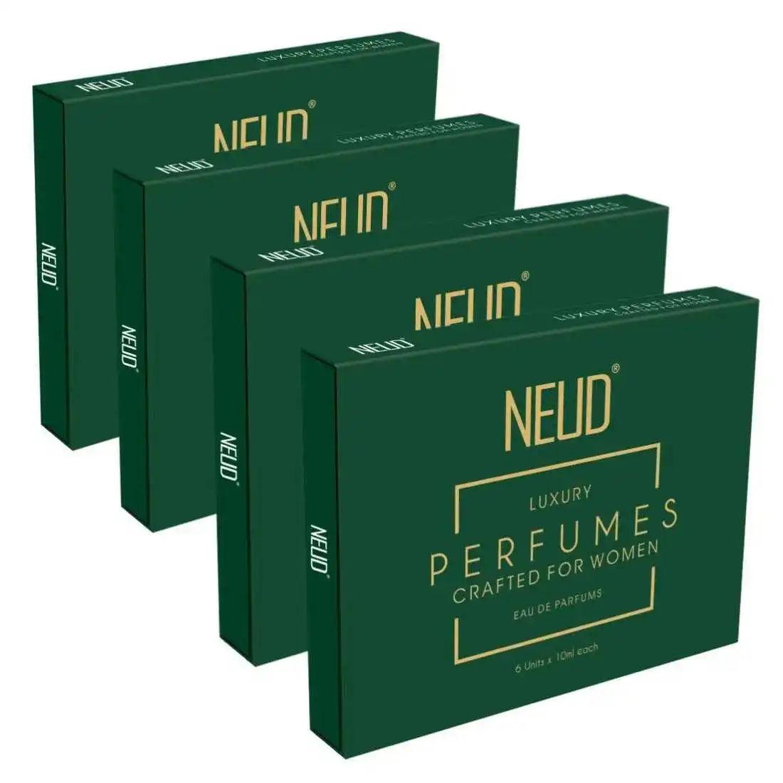 Buy 4 Packs NEUD Luxury Perfumes Set For Women Directly From Company - everteen-neud.com