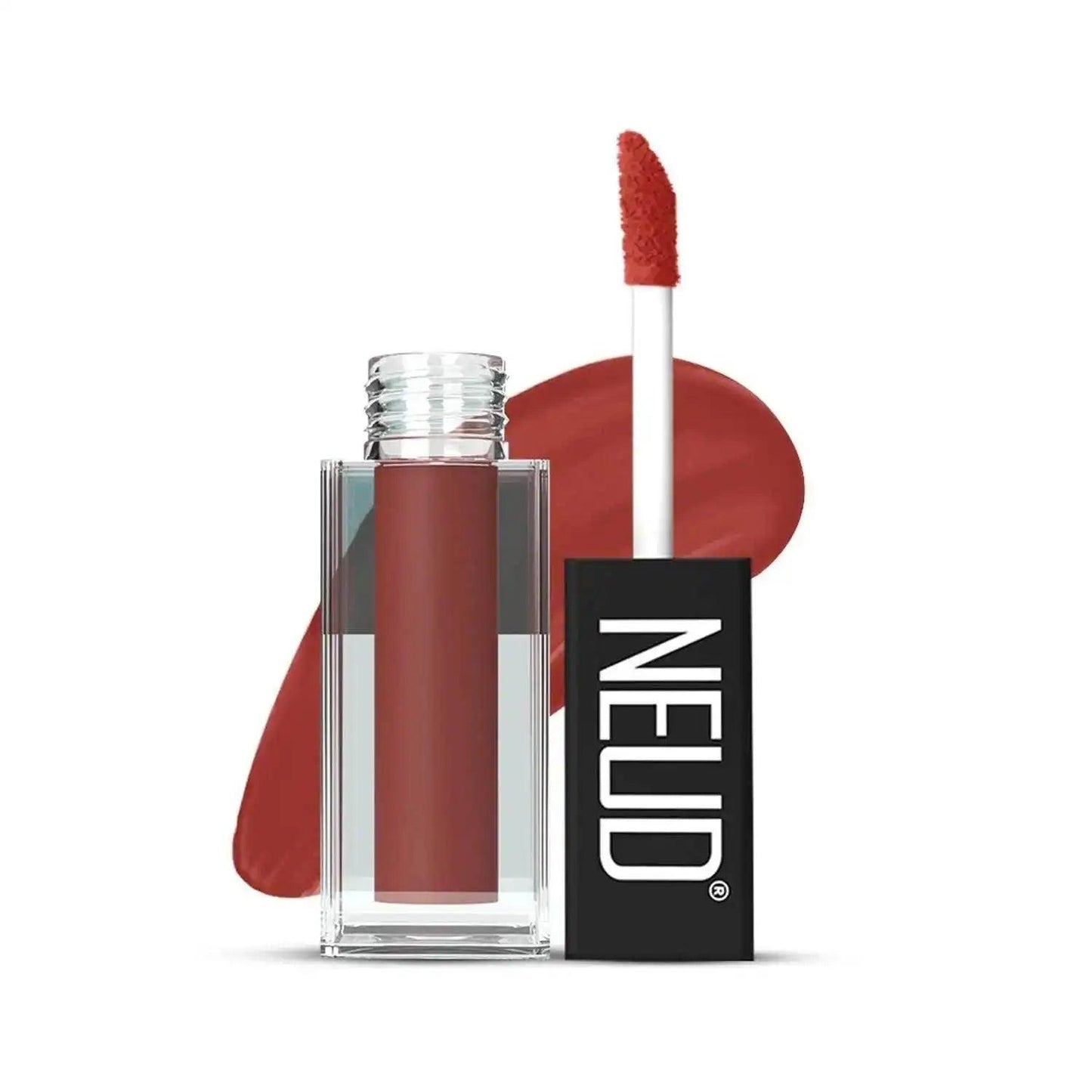 Buy 1 Pack NEUD Matte Liquid Lipstick Jolly Coral with Jojoba Oil, Vitamin E and Almond Oil - Smudge Proof 12-hour Stay Formula with Free Lip Gloss - everteen-neud.com