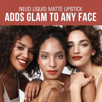 NEUD Matte Liquid Lipstick Jolly Coral Adds Glam To Any Face - everteen-neud.com