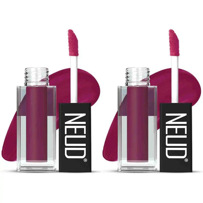 Buy 2 Packs NEUD Matte Liquid Lipstick Mauve-a-licious with Jojoba Oil, Vitamin E and Almond Oil - Smudge Proof 12-hour Stay Formula with Free Lip Gloss - everteen-neud.com