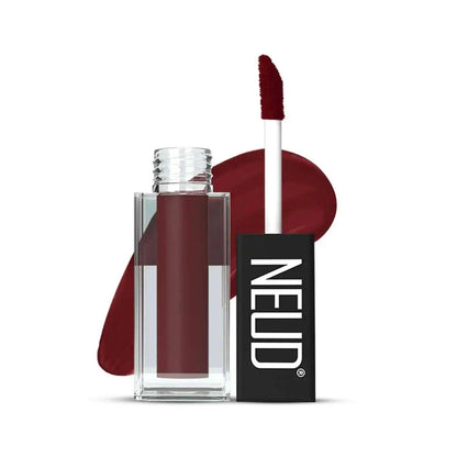 Buy 1 Pack NEUD Matte Liquid Lipstick Mocha Brownie with Jojoba Oil, Vitamin E and Almond Oil - Smudge Proof 12-hour Stay Formula with Free Lip Gloss - everteen-neud.com