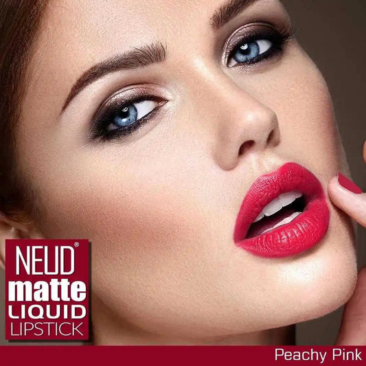 Buy NEUD Matte Liquid Lipstick Peachy Pink directly from brand store - everteen-neud.com