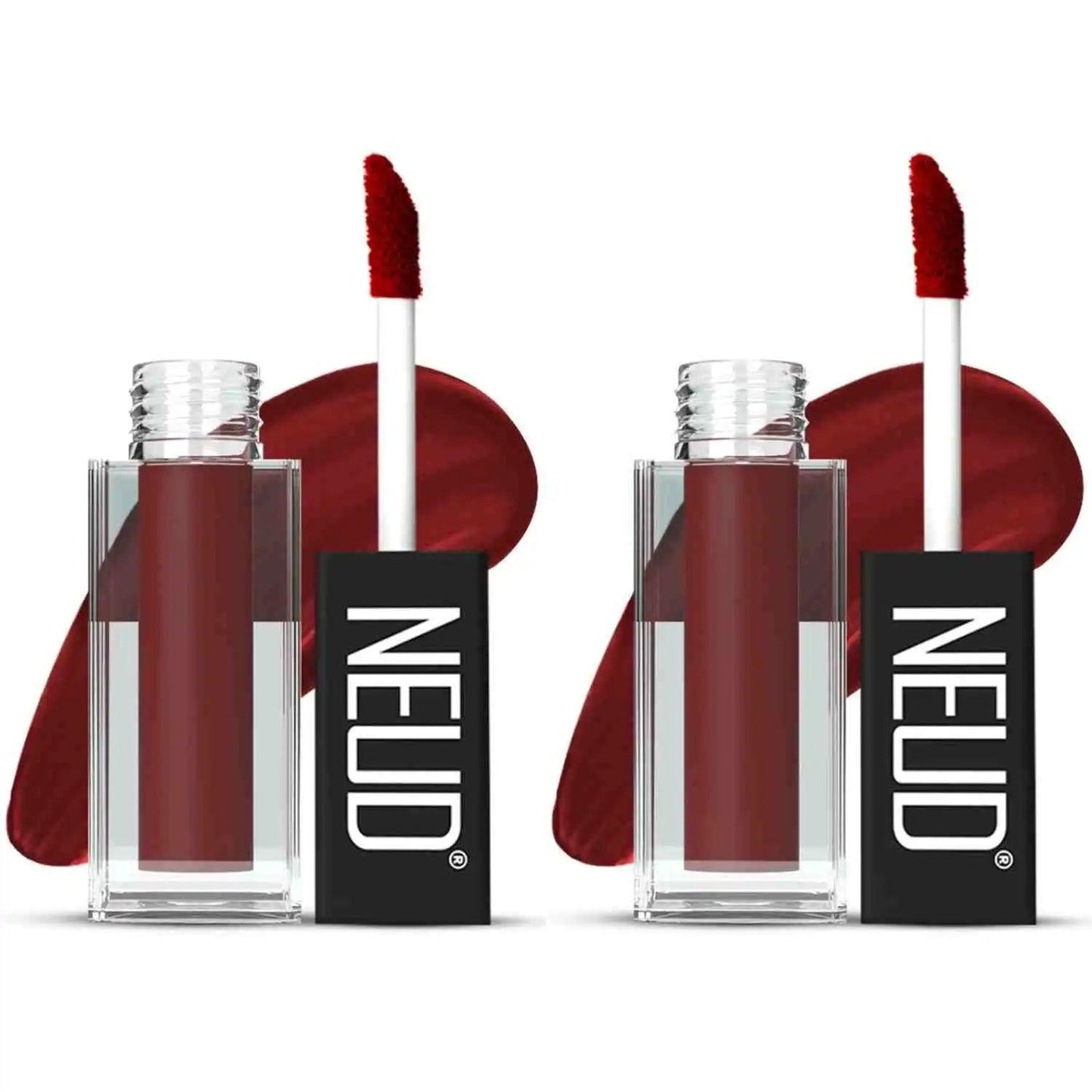 Buy 2 Packs NEUD Red Kiss Matte Liquid Lipstick with Free Lip Gloss - everteen-neud.com