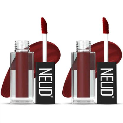 Buy 2 Packs NEUD Red Kiss Matte Liquid Lipstick with Free Lip Gloss - everteen-neud.com