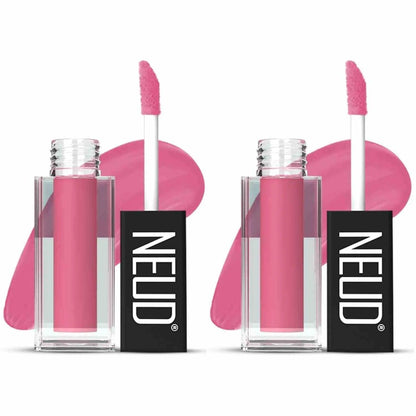 NEUD Matte Liquid Lipstick Supple Candy with Jojoba Oil, Vitamin E and Almond Oil - Smudge Proof 12-hour Stay Formula with Free Lip Gloss 7419870728922