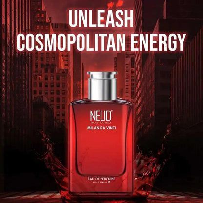 Unleash Cosmopolitan Energy With NEUD Milan Da Vinci Luxury Perfume for Men Long Lasting EDP No CFC - 100ml