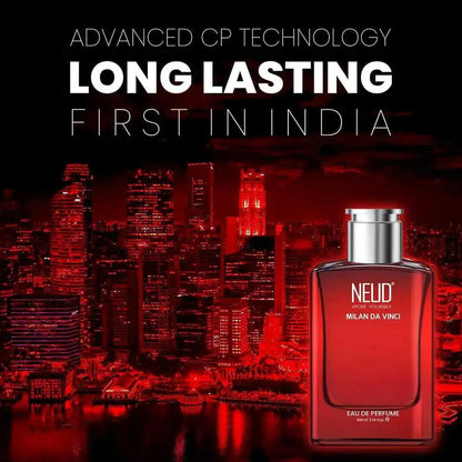 NEUD Milan Da Vinci Luxury Perfume for Cosmopolitan Men is Made With Advanced CP Technology For Super Long Lasting Performance