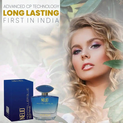 NEUD Montpellier Blue Luxury Perfume for Elegant Women Long Lasting EDP - 100ml 8906116281543