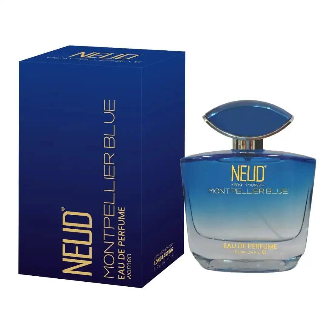 NEUD Montpellier Blue Luxury Perfume for Elegant Women Long Lasting EDP - 100ml 8906116281543