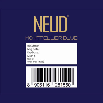 NEUD Montpellier Blue Luxury Perfume for Women 100ml - Shipped Worldwide From India