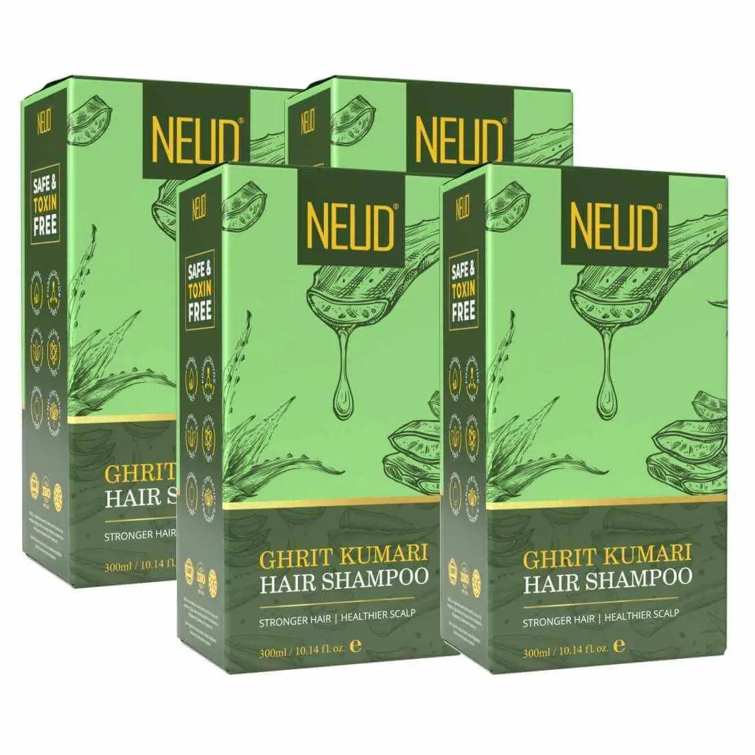 NEUD Premium Ghrit Kumari Hair Shampoo for Men & Women - 300 ml 9559682306654