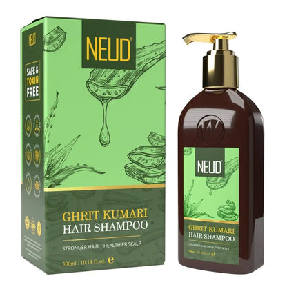 Buy 1 Pack NEUD Premium Ghrit Kumari Shampoo Aloe Vera Hair Cleanser 300ml - everteen-neud.com