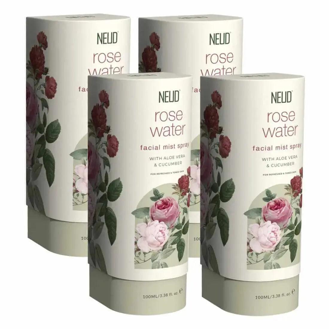 NEUD Rose Water Facial Mist Spray For Refreshed and Toned Skin - 100 ml 9559682313102