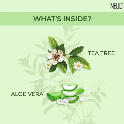 NEUD Tea Tree Facial Mist Spray Contains Tea Tree Oil and Aloe Vera - everteen-neud.com
