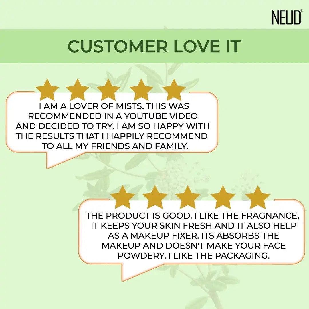 NEUD Tea Tree Facial Mist Spray can be used as a Quick Makeup Remover - everteen-neud.com