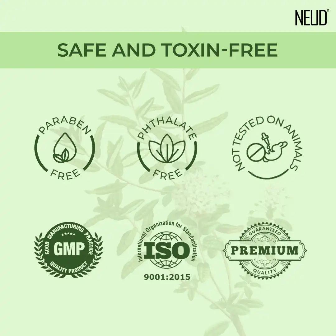NEUD Tea Tree Facial Mist Spray is safe and toxin free - everteen-neud.com