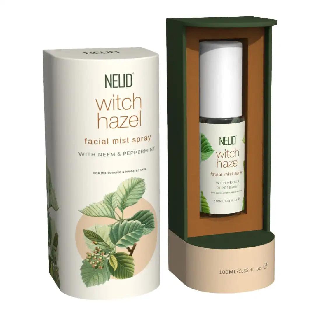 Buy 1 Pack NEUD Witch Hazel Facial Mist Spray 100ml For Dehydrated and Irritated Skin - everteen-neud.com
