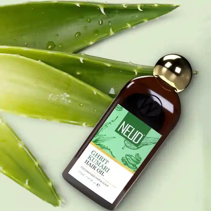 Watch This Video To Know How NEUD Ghrit Kumari Aloe Vera Hair Oil is Good for Your Scalp and Hair - everteen-neud.com