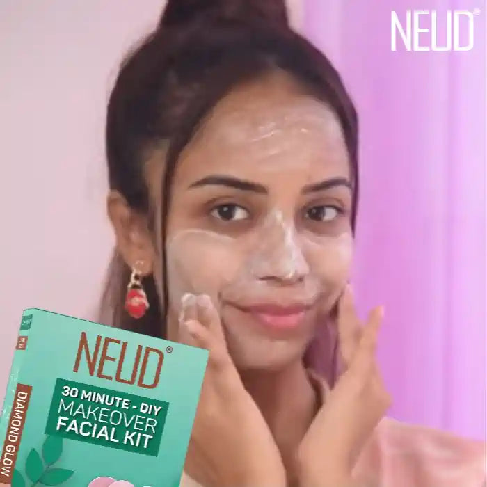Watch This Video To Know How You Can Get Salon-Like Facial and Instant Glow at Home With NEUD DIY Makeover Facial Kit