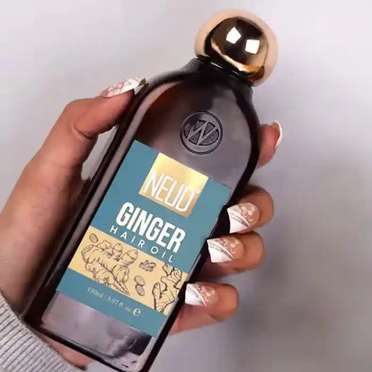 Watch This Video to Learn Benefits of NEUD Ginger Hair Oil for Natural Hair Darkening - everteen-neud.com