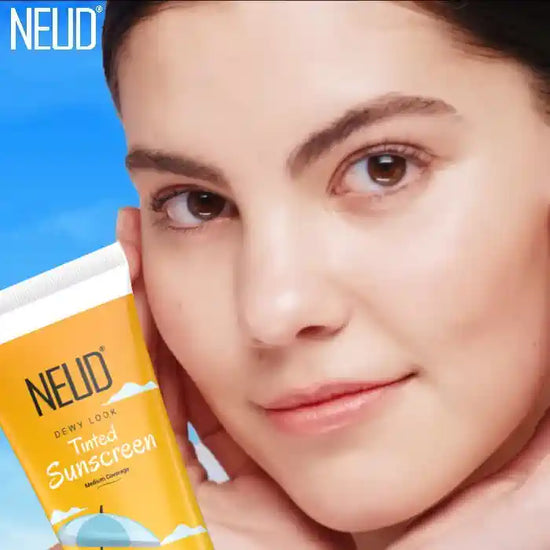 Watch video to learn about NEUD Tinted Sunscreen, one of the best affordable dewy look sunblocks on the market in India today