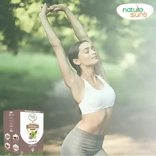 Watch Video to Learn Benefits of Nature Sure Triphala Powder in Eye, Skin and Hair Care as well as Natural Detox