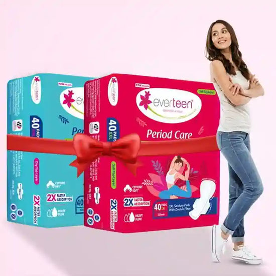 Watch Video To Know About Benefits of This everteen Period Care XXL Sanitary Pads Combo - everteen-neud.com