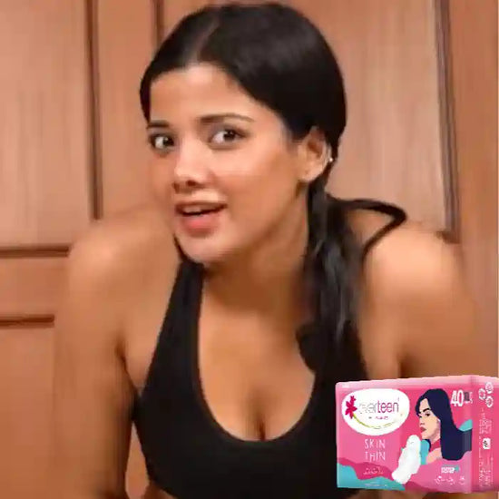 Watch video to learn how everteen SKIN THIN pads are designed to offer ultimate protection, rash-free unmatched period comfort, and natural freshness during periods