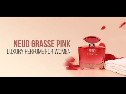 NEUD Grasse Pink Parfum de luxe pour femmes modernes - 100ml EDP longue durée
